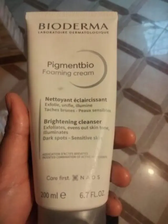 Bioderma Pigmentbio cleaning foam Foaming Cream Brightening Cleanser 200 ml
