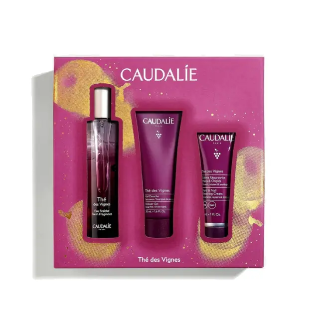 Caudalie Set the des Vignes Obsession The des Vignes Fresh Fragrance 50ml + Δώρο The des Vignes Shower Gel 50ml + The des Vignes Hand + Nail Repair Cream 30ml
