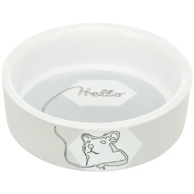 Trixie Πιάτο Κεραμικό για Τρωκτικά 90ml/8cm 2