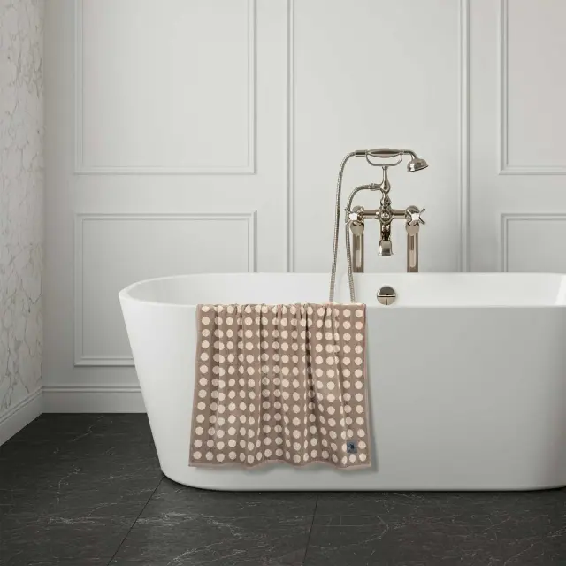 Πετσέτα Προσώπου 50x90 550gsm Greenwich Polo Club Loft 4137 Taupe-Beige 100% βαμβακερό 2