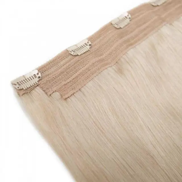 SEAMLESS1 HAIR EXTENSIONS ΤΡΕΣΑ ΜΕ 1 ΚΛΙΠ MILKSHAKE 55CM 3