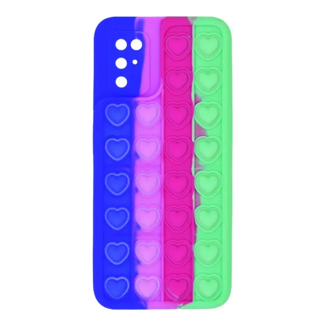 Θήκη Ancus TPU Pop It για Samsung A03s A037F A037M Μπλε Μωβ Κόκκινο Πράσινο