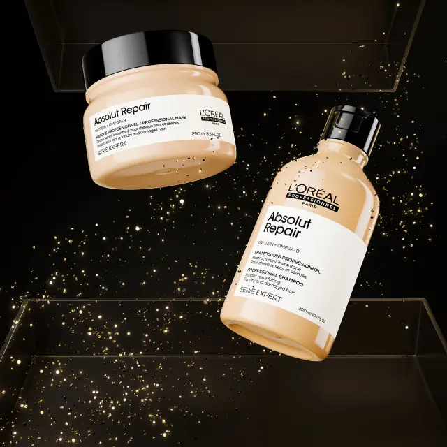 L’Oreal Professionnel Serie Expert Absolut Repair Duo (Shampoo 300ml, Mask 250ml) 2