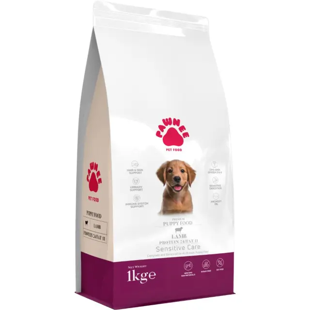 Pawnee Premium Puppy Lamb 1kg