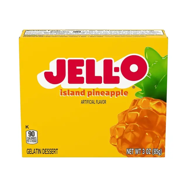 Jell-O Island Pineapple Gelatin Dessert 85gr
