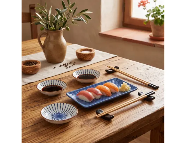 Σετ Σερβιρίσματος Sushi Excellent Houseware - 7 τεμάχια 210001610