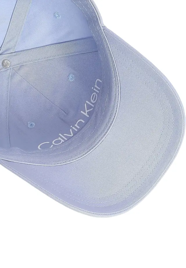 Calvin Klein Γυναικείο Καπέλο Metal Cotton Cap Γαλάζιο 3