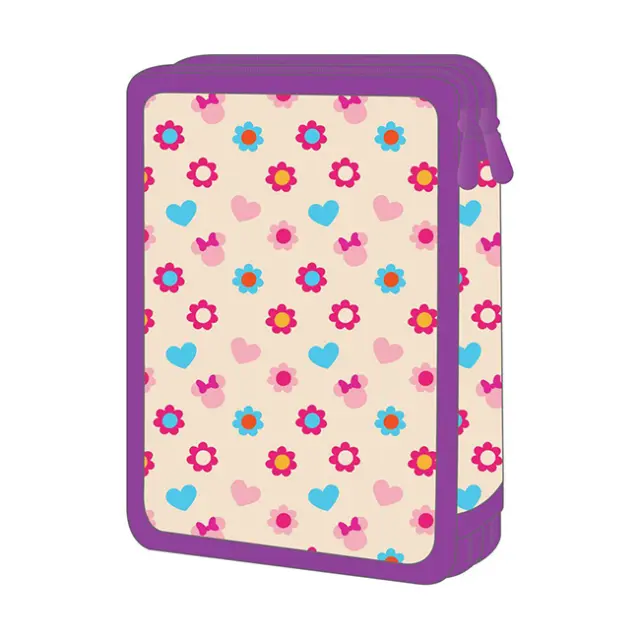 Must Κασετίνα Διπλή Γεμάτη Minnie Mouse Love (000565018) 2