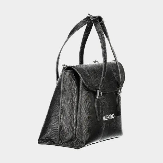 Valentino Bags - Γυναικεία Τσάντα Χειρός Whom Re VBS8A405-001 Μαύρο 2