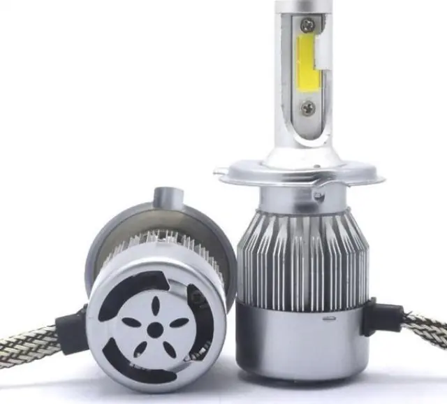 LMS Λάμπες Αυτοκινήτου & Μοτοσυκλέτας Headlight Kit H4 LED 6000K Ψυχρό Λευκό 9-32V 60W 2τμχ 2
