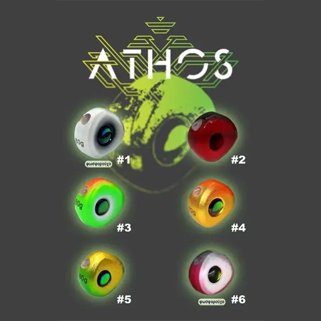 Κεφαλή Tai Rubber Pregio ATHOS Only Heads – 45g έως 180g 60gr #2 3