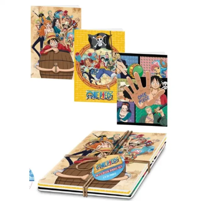 Σετ 3 Σημειωματάρια ONE PIECE - Set of 3 Excercice Book SR2510796