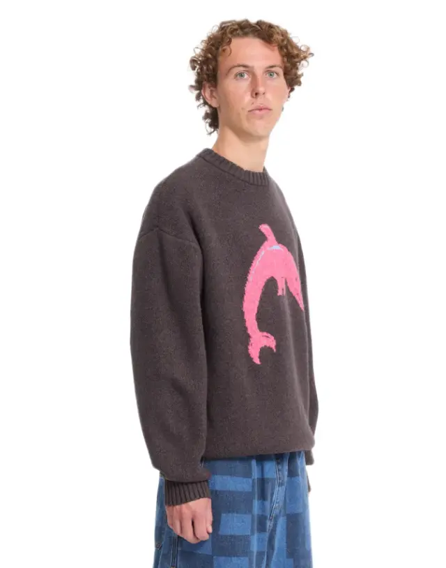 Volcom Ozzy Dolphin Sweater ανδρικό πουλόβερ με σχέδιο A0732608-1 - M 2