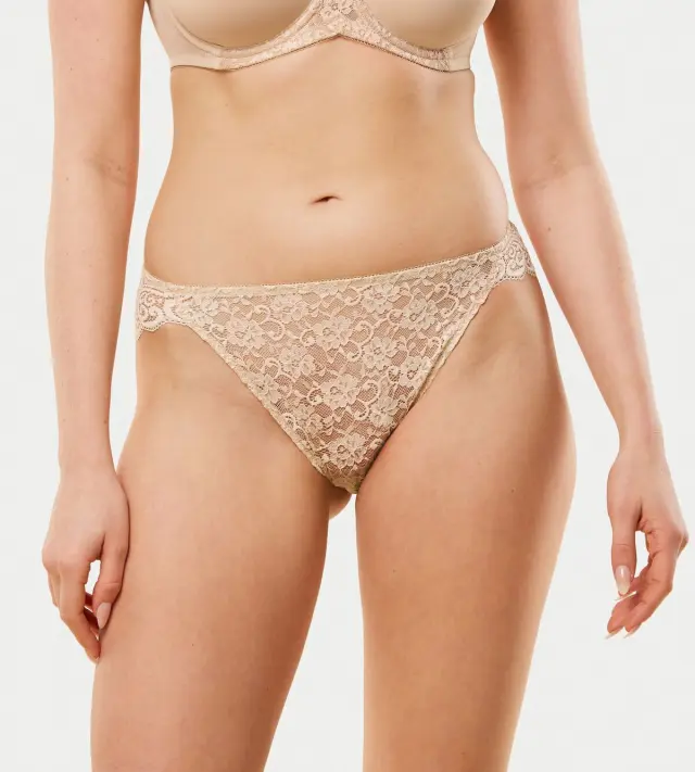 Triumph Σλιπ Amourette 300 Highleg Tai Μπεζ