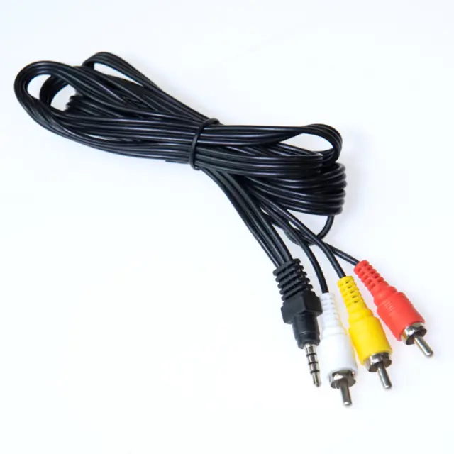 Καλώδιο 3.5mm-15mm Σε 3 AV RCA 1.5m OSIO OSK-1115 2