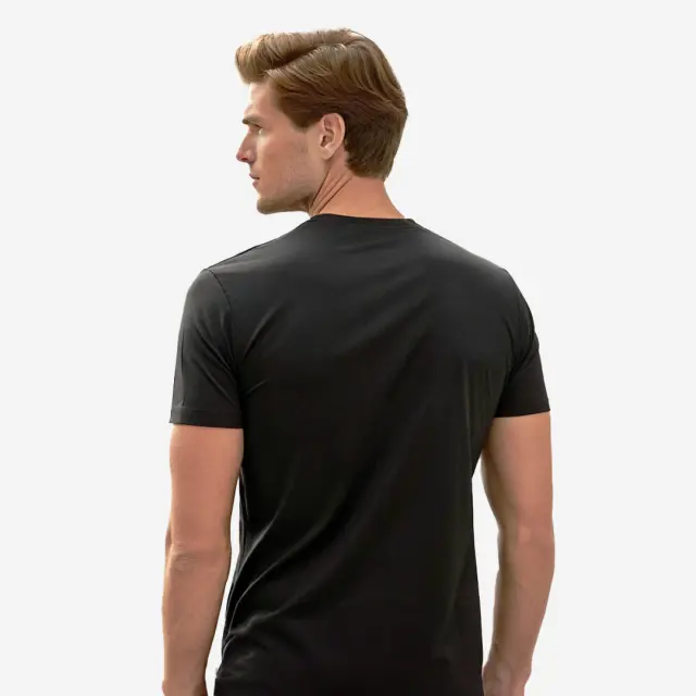 T-shirt Noshame® Μαύρο με τύπωμα Teddy summer - 112557 - XXL 2