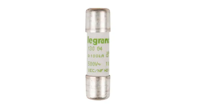 HRC cartridge fuse - cylindrical type aM 10 x 38 - 4 A - w/o indicator