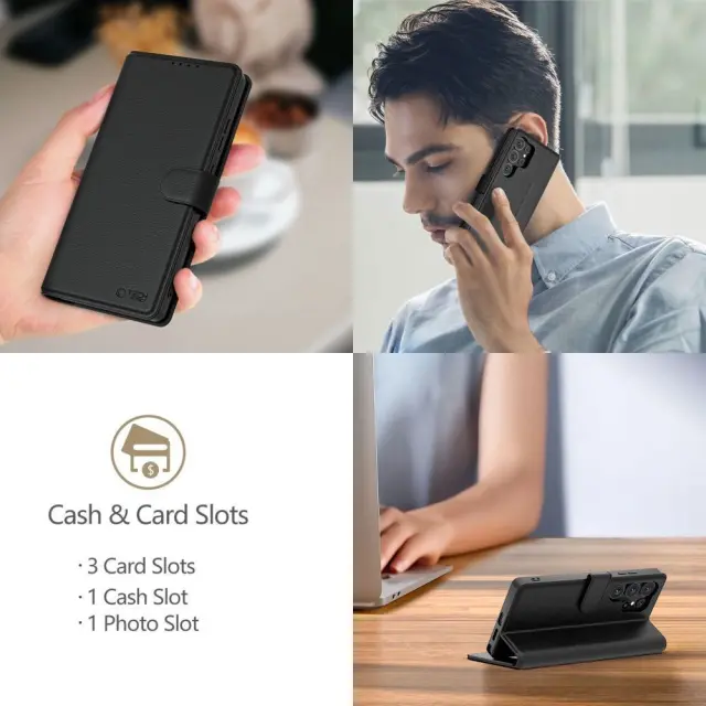 Tech-protect Wallet Galaxy A57 5g Black 3
