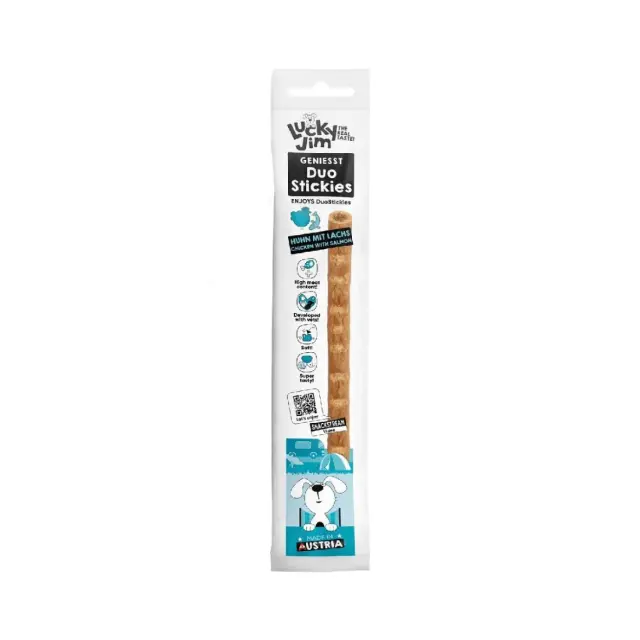 DuoStickies Κοτόπουλο με Σολομό 15gr