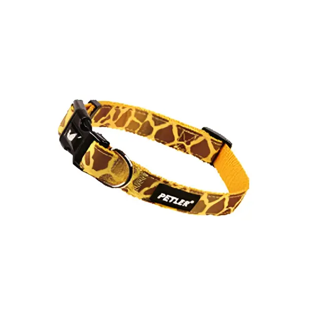 Petler Περιλαίμιο Σκύλου Camo Κίτρινο Medium 1.5/27-45cm