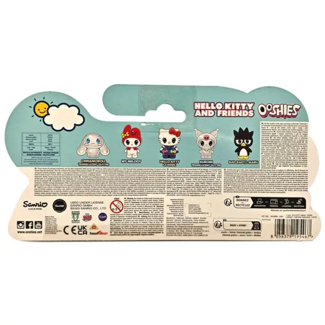Φιγούρες Ooshies 5εκ. Σετ 5τμχ Hello Kitty 3