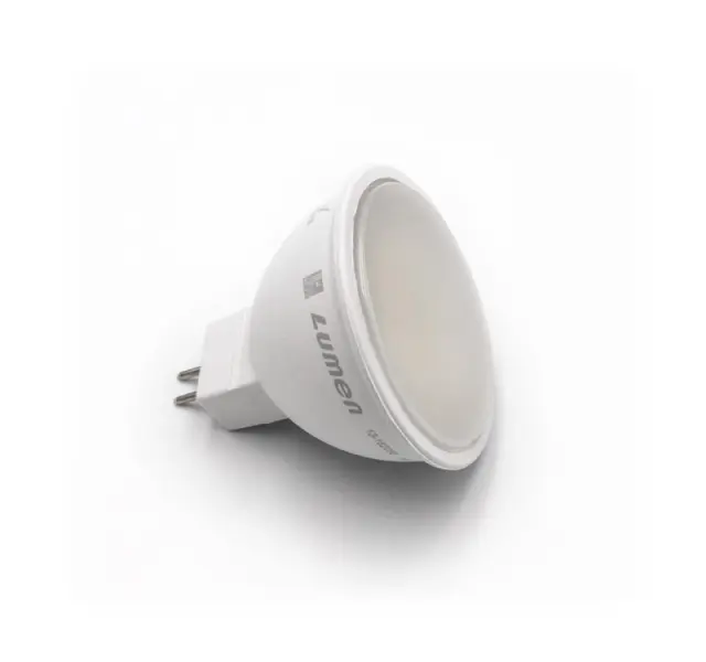 LED ΛΑΜΠΑ MR16 5W 12VAC/DC 105° ΨΥΧΡΟ 6200Κ