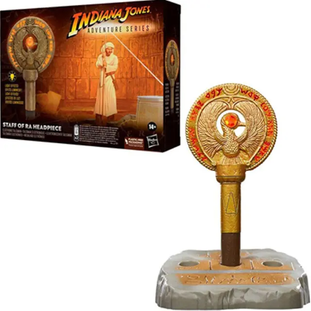 Hasbro Fans Adventure Series: Indiana Jones Raiders of the Lost Ark - Staff of Ra Headpiece Electronic Talisman (1/1) (F8033)