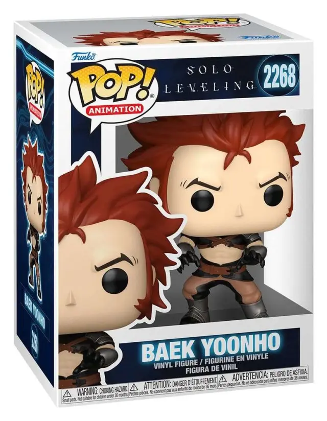 Solo Leveling POP! Animation Vinyl Figure Baek Yoonho 9 cm 2