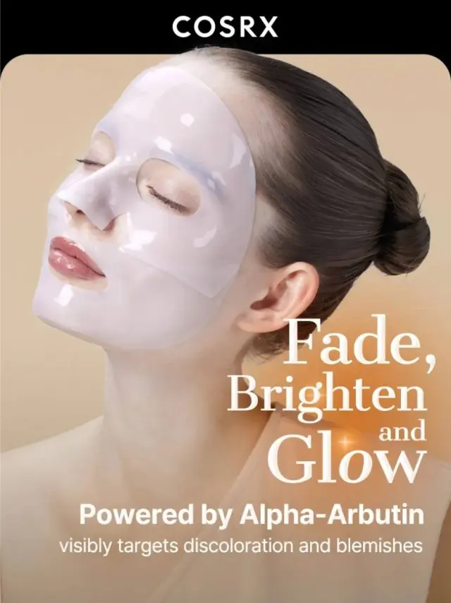 COSRX The Alpha-Arbutin Discoloration Care Hydrogel Mask- Μάσκα υδρογέλης με Άλφα-Αρβουτίνη 2