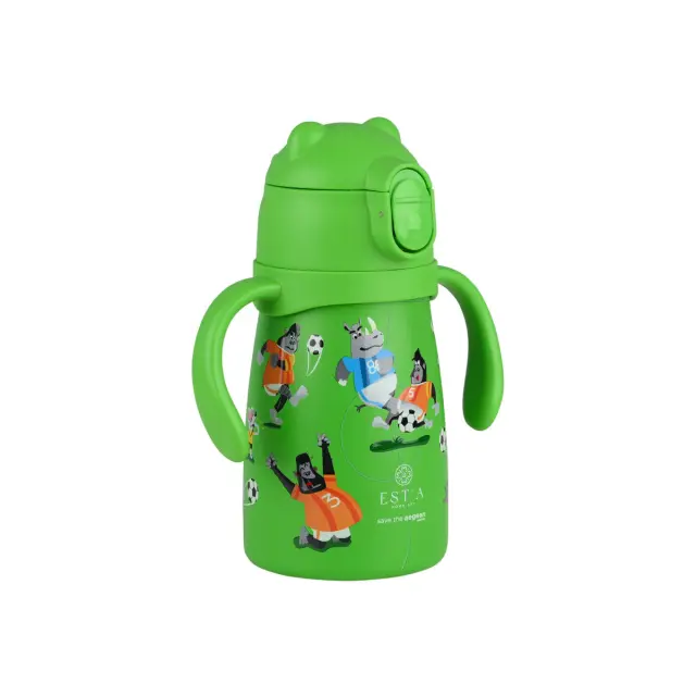 Estia® Bubble Bottle Save The Aegean Παιδικό Παγούρι Θερμός Jungle Kick 300ml (01-33224) 2