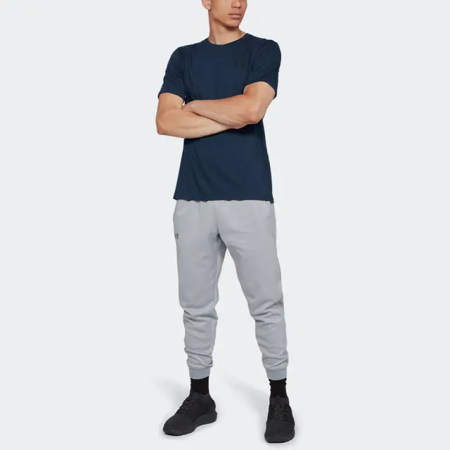 Under Armour Sportstyle Left Chest Logo- Navy- 1326799-408 2