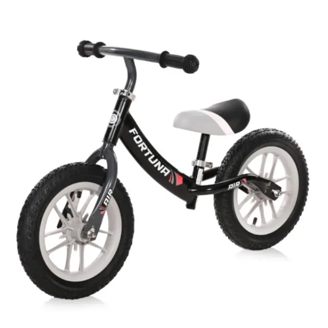 Lorelli Ποδήλατο Ισορροπίας Fortuna Air Tyres Grey & Black 10410080001
