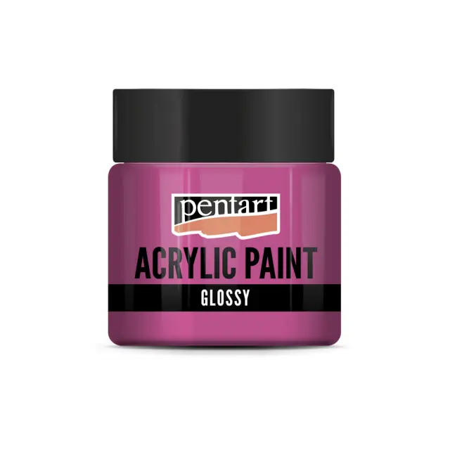 Χρώμα ακρυλικό Glossy (Γυαλιστερό) 50ml Pentart, Magenta