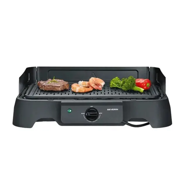 Severin Ηλεκτρικό Grill PG 8595 Grill eBBQ 2000W Black (PG 8595)