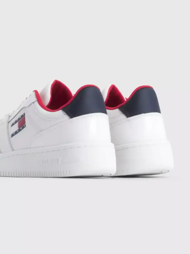 Tommy Hilfiger - Casual Γυναικεία Sneakers Tjw Retro Basket EN0EN02206-0K4 Λευκό 3