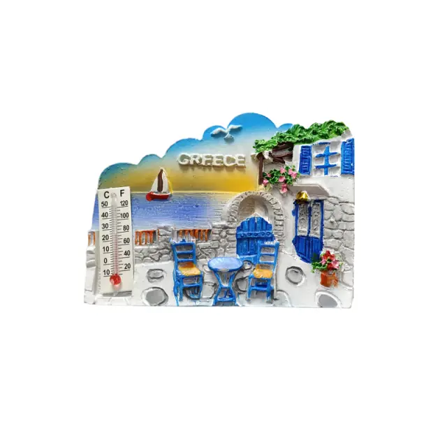 Tουριστικό μαγνητάκι Souvenir - Σετ 12pcs - Greece - 678253