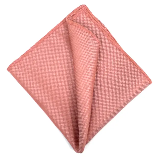 Ροζ Σωμόν Μαντήλι Ύφασμα Oxford 25*25