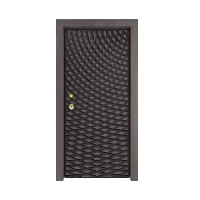 Εσωτερική Πόρτα Πλακάζ θαλάσσης με 3D EX706 0.90x10x200cm 3