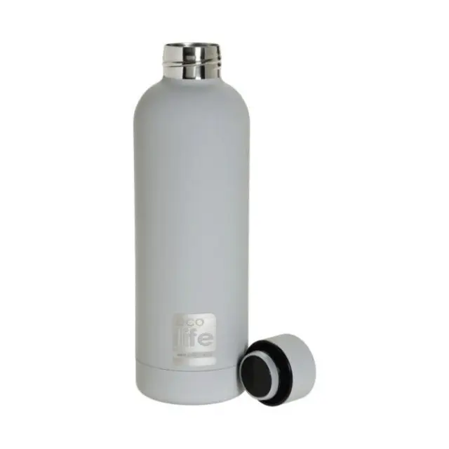 Ecolife® - Ανοξείδωτο Μπουκάλι Θερμός 500ml- Smokey Grey 33-BO-3032. 2