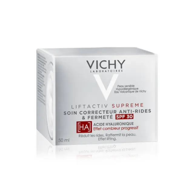 Vichy Liftactiv Supreme SPF30 Αντιγηραντική Κρέμα Προσώπου για Μείωση των Ρυτίδων, πιο Σφριγηλή + Ανορθωμένη Επιδερμίδα, 50ml