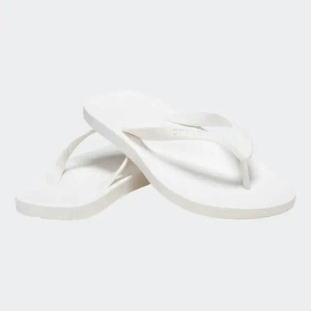 Crocs Unisex Flip Flops (210089-100) - Λευκό 2
