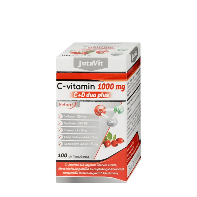 JutaVit Vitamin C 1000 mg - C+D Duo Plus