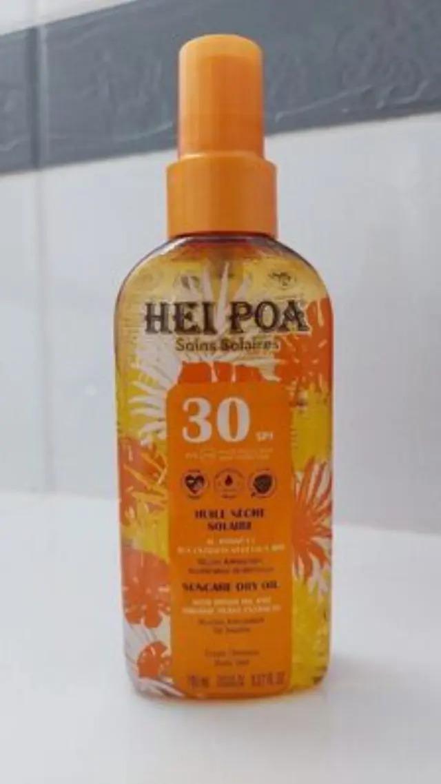Hei Poa Monoi Αντηλιακό Λάδι Προσώπου & Σώματος SPF30 150ml
