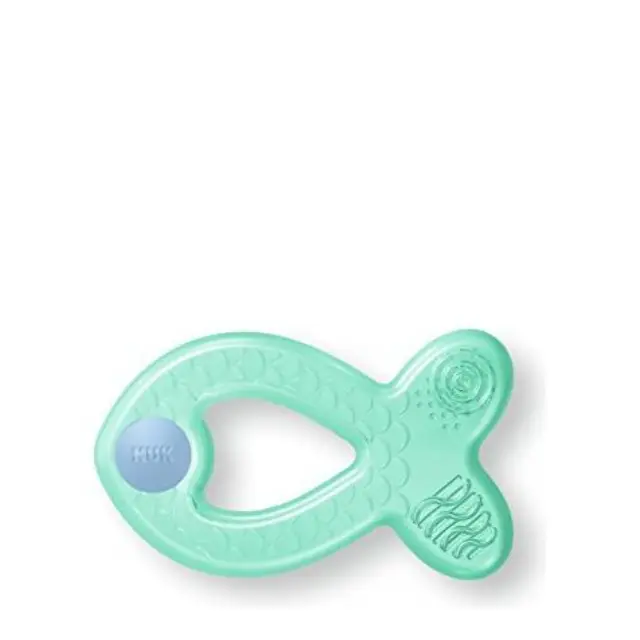 NUK ΔΑΚΤΥΛΙΟΣ ΟΔΟΝΤΟΦΥΙΑΣ EXTRA COOL ΨΑΡΑΚΙ 3+Μ (10.256.450) ΠΡΑΣΙΝΟ/ΠΡΑΣΙΝΟ 1ΤΕΜ