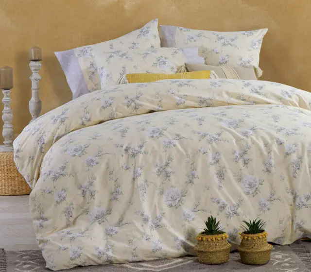 ΣΕΝΤΟΝΙ ΒΑΜΒ.AURECIA ΣΕΤ KING SIZE YELLOW 1Χ(270Χ260)-1X(180X200+32)-2Χ(52Χ72+20) - NEF NEF 2