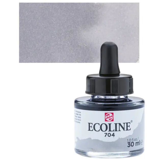 Μελάνι Talens Ecoline - 704 Grey - 30ml
