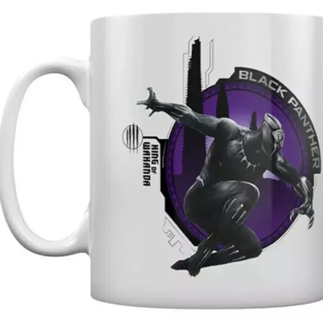 Pyramid BLACK PANTHER - Ceramic Mug - 315 ml - King of Wakanda (MG24946)