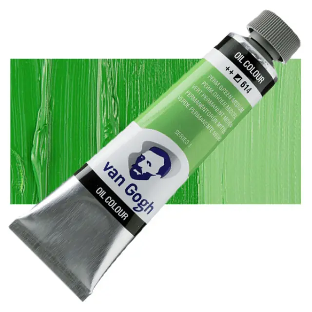 Λάδι Talens Van Gogh - 614 Perm. Green Medium - 20ml