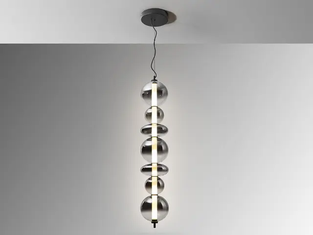 Gladis 314978 LARGE Lamp Μαύρο-Καπνιστό Ρυθμιζόμενο Ύψος LED 24W 4000lm Dimmable Μαύρο 2