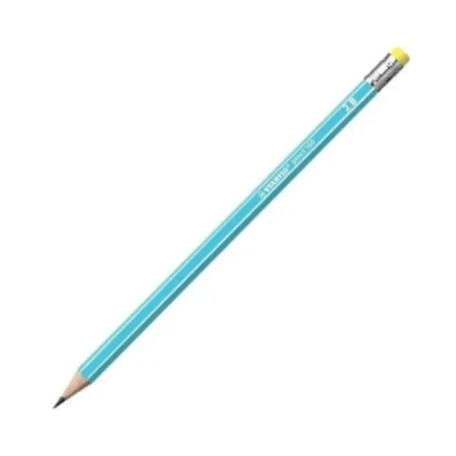Stabilo 160 Μολύβι με Γόμα Γαλάζιο 2160/02